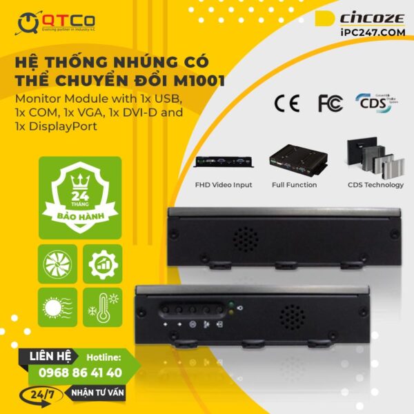 Hệ thống nhúng có thể chuyển đổi M1001